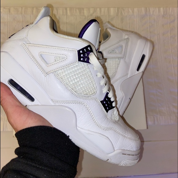 Jordan 4 metallic purple